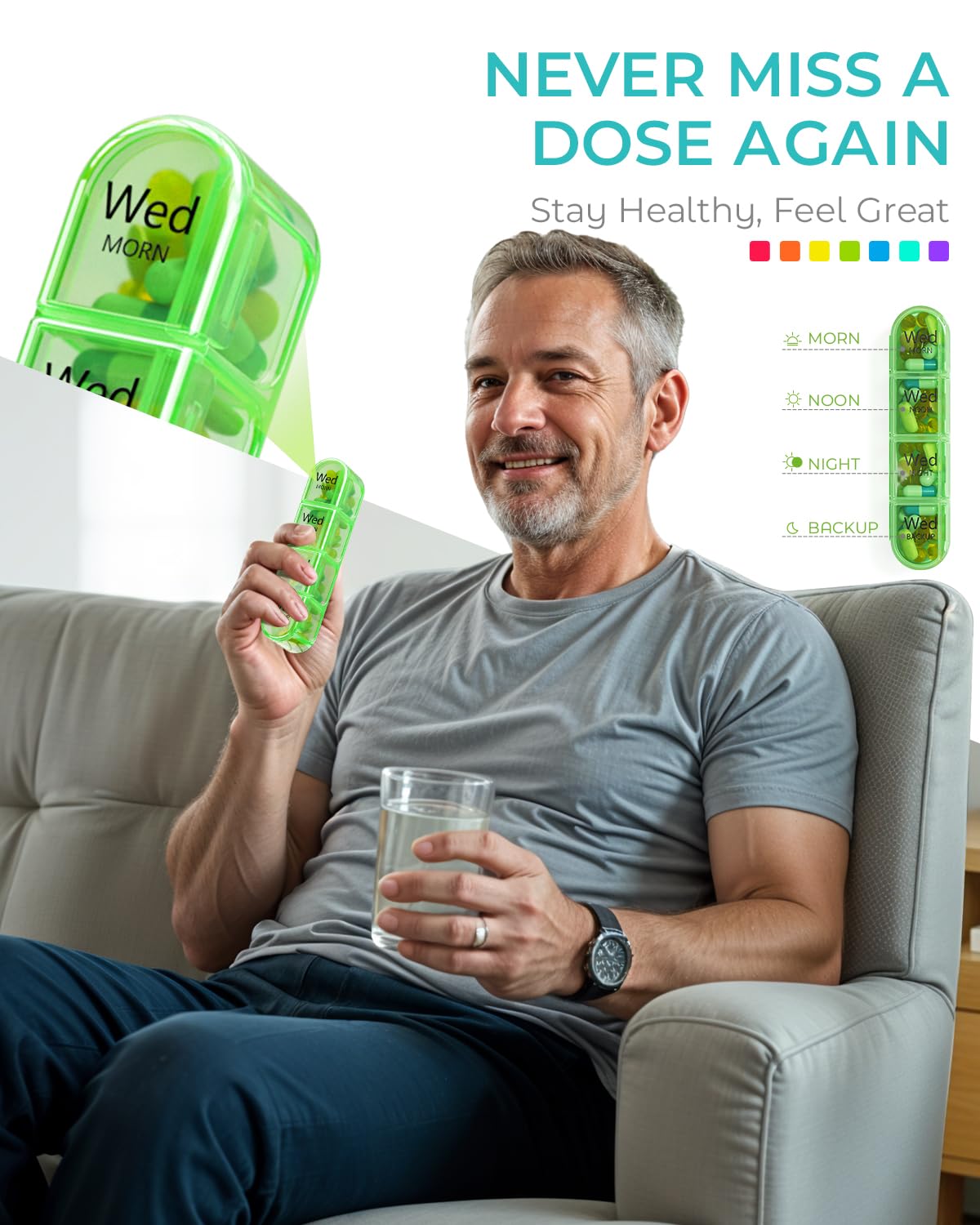 Odaro portable-compact, se glisse facilement dans votre poche.