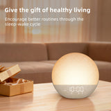 Odokee Modes Reveil 3: réveil par lumière, son ou les deux.