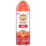 OFF! Active, application homogène grâce au spray continu pour une couverture uniforme.