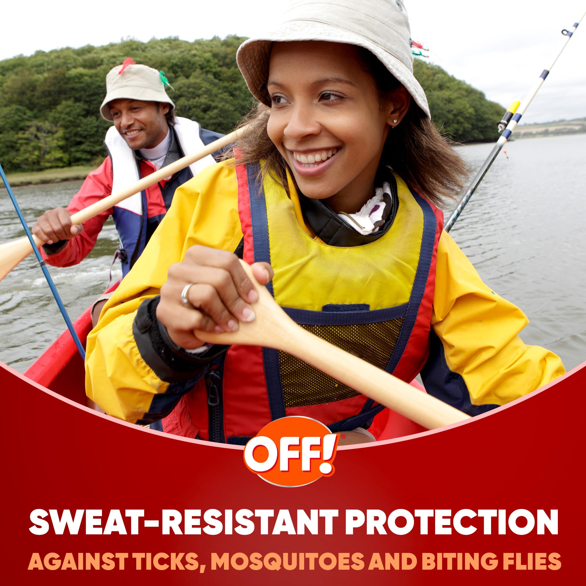 OFF! Active, idéal pour randonnée et camping en extérieur.