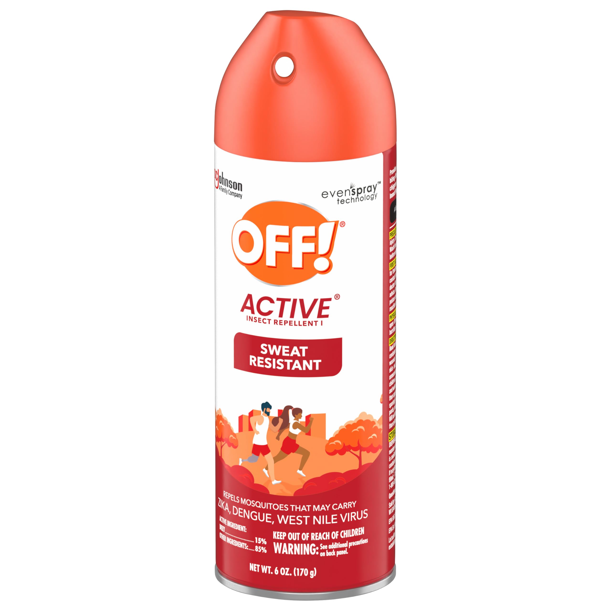 OFF! Active repousse moustiques et insectes piqueurs lors des sorties.