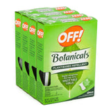 Off Botanicals Lingette anti-moustiques pour protection portable lors de vos sorties en plein air.
