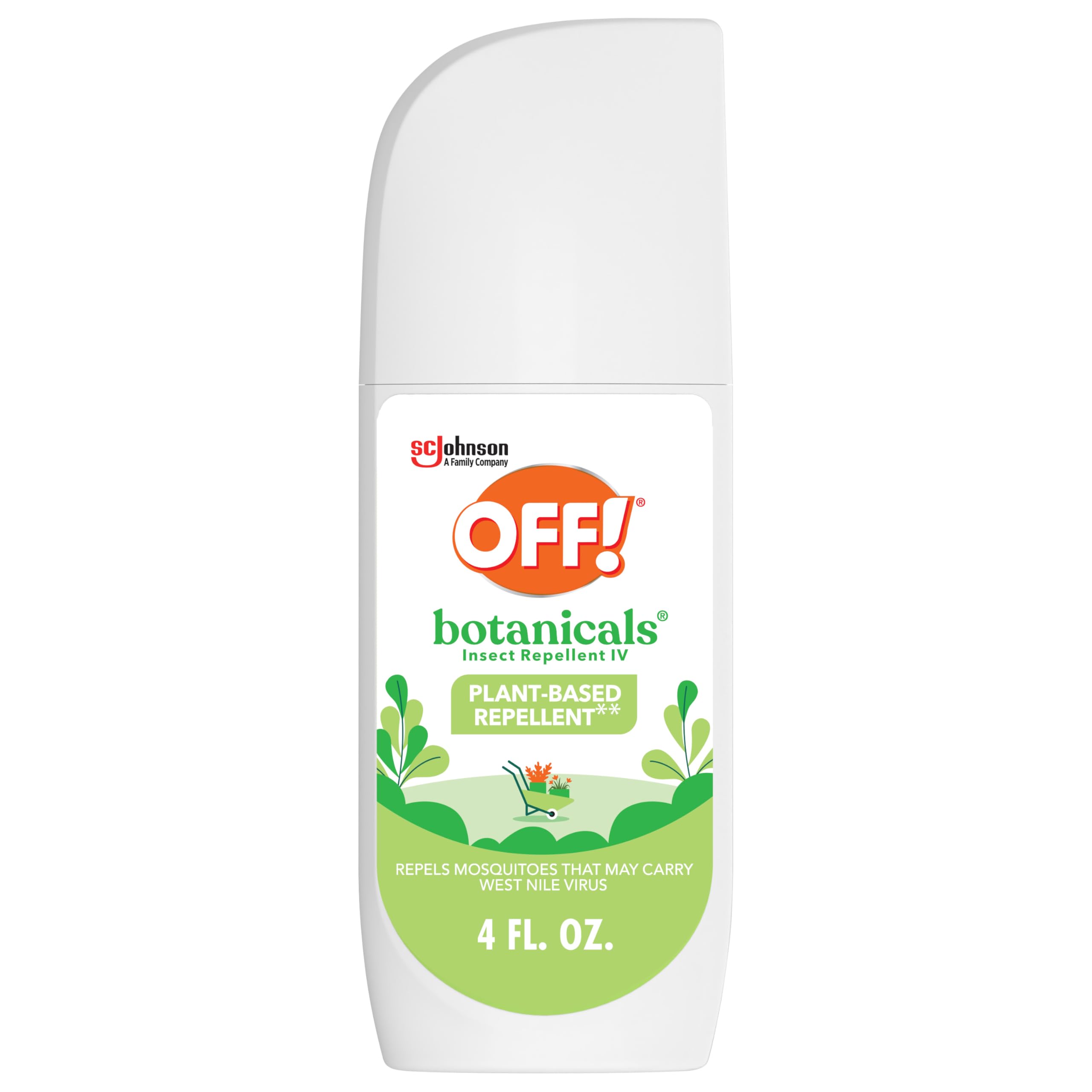 OFF! Botanicals repulsif insectes — bouteille-pompe prête pour l’extérieur.