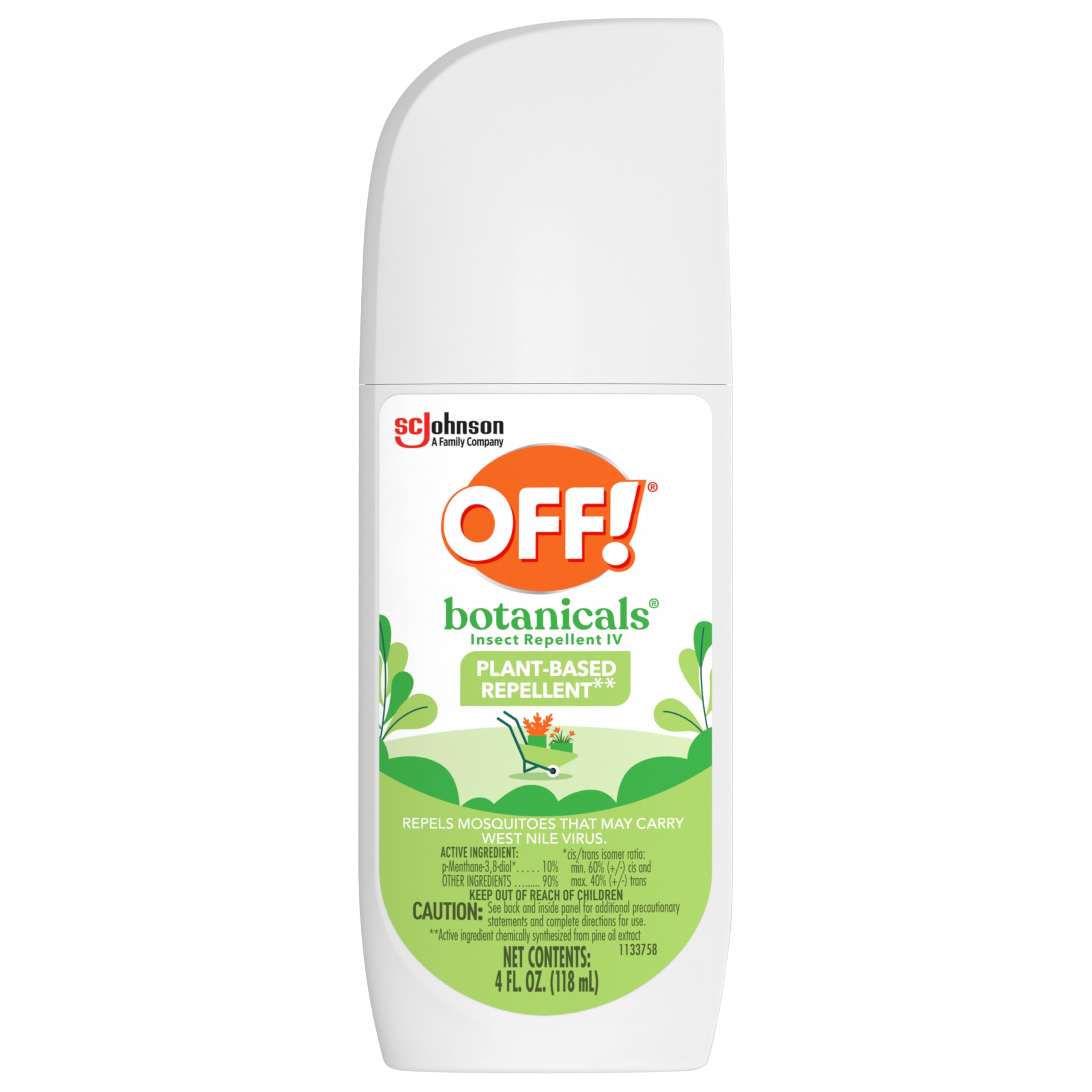 OFF! Botanicals sans-colorant, formule naturelle adaptée aux sorties.
