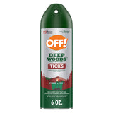 OFF! Deep Woods aérosol: application extérieure facile pour le plein air