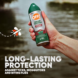 OFF! Deep Woods, bouteille 6oz: protection durable contre moustiques et tiques