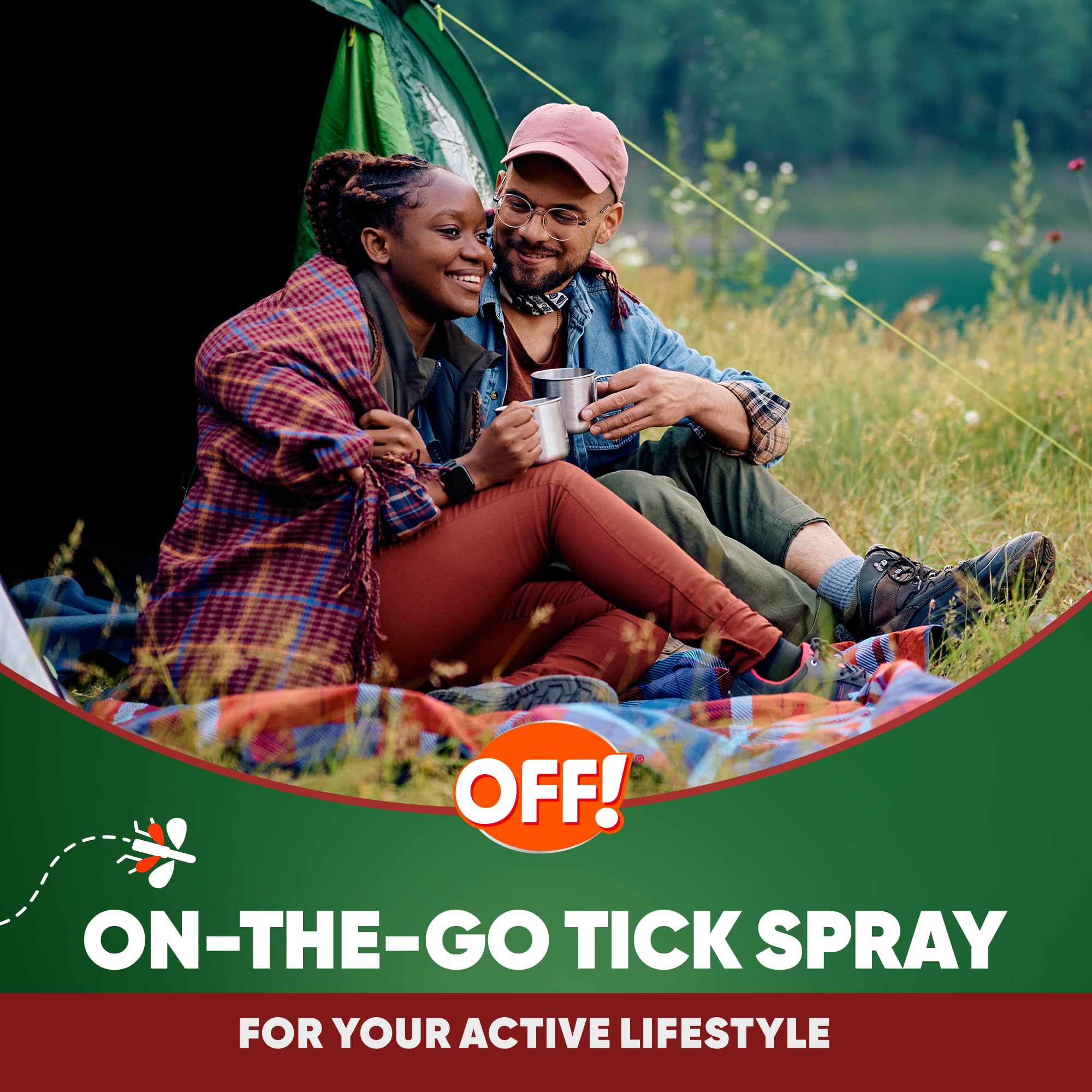 OFF! Deep Woods formulation inodore pour usage en extérieur discret