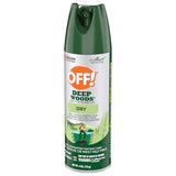 OFF! Deep Woods Dry Aérosol – formulation sèche, sensation non collante.