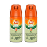 OFF! Deep Woods Dry - bouteille aérosol prête pour les activités extérieures.