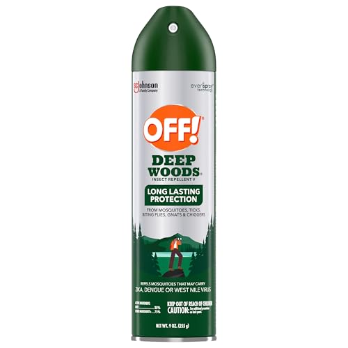 OFF! Deep Woods repousse tiques et moustiques efficacement.