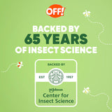 Deux canettes de 4 oz OFF! incluses dans l’emballage.