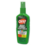 OFF! Deep Woods Sportsmen Spritz – application sur le bras, confort cutané lors d’activités en plein air.