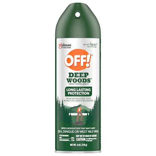 Respect des précautions: OFF! Deep Woods indique les textiles à éviter.
