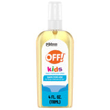OFF en enfants répulsif moustiques, bouteille-pompe, protection pratique lors des sorties en extérieur.