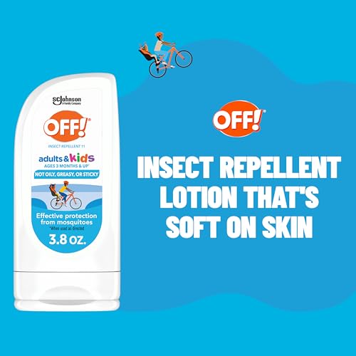 Texture lisse et non grasse de la lotion OFF! sur la peau