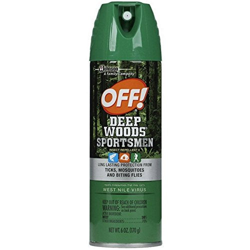 OFF! Sportsmen bouteille spray repulsif d'insectes, idéal pour chasse et camping.