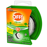 OFF! Clip-On recharge répulsif pour sorties prolongées sans pulvérisation.