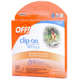 Ventilateur silencieux intégré OFF! Clip-On diffuse le répulsif sans spray.