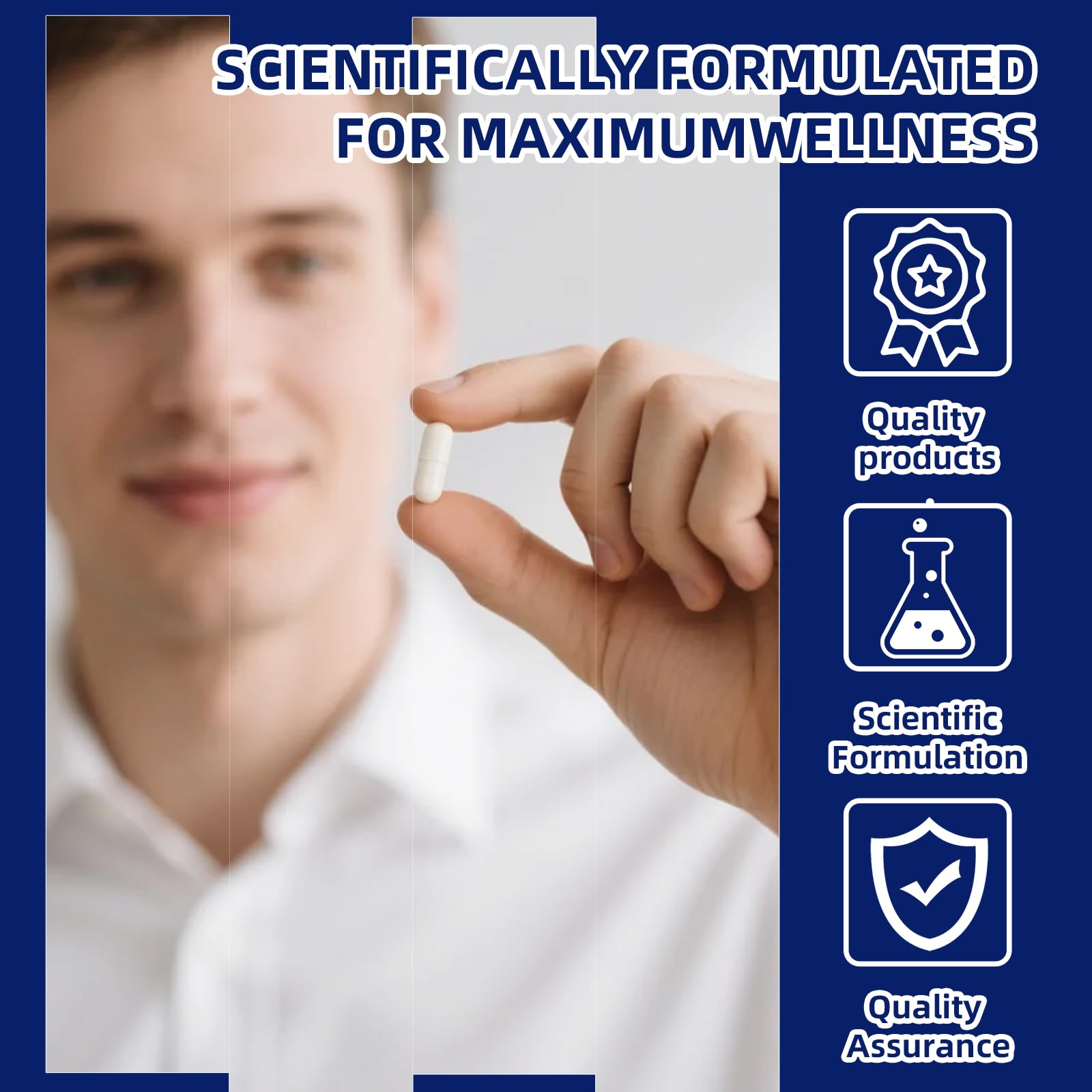 OFHOFH Magnésium, présentation visuelle axée sur une absorption efficace.