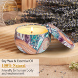 Bougie OFUN Citron Gardenia en verre: touche lumineuse et vivifiante