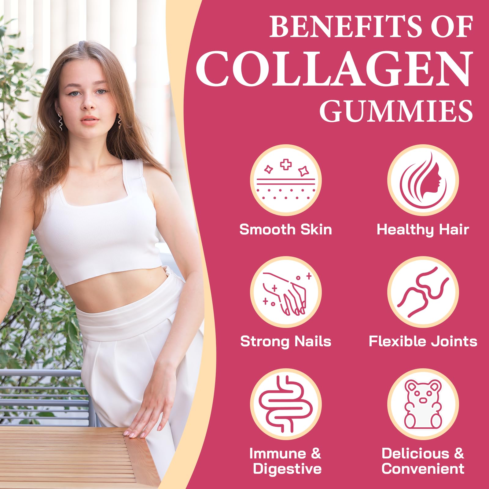 OHaboth Collagène ongles-renforcement et durabilite
