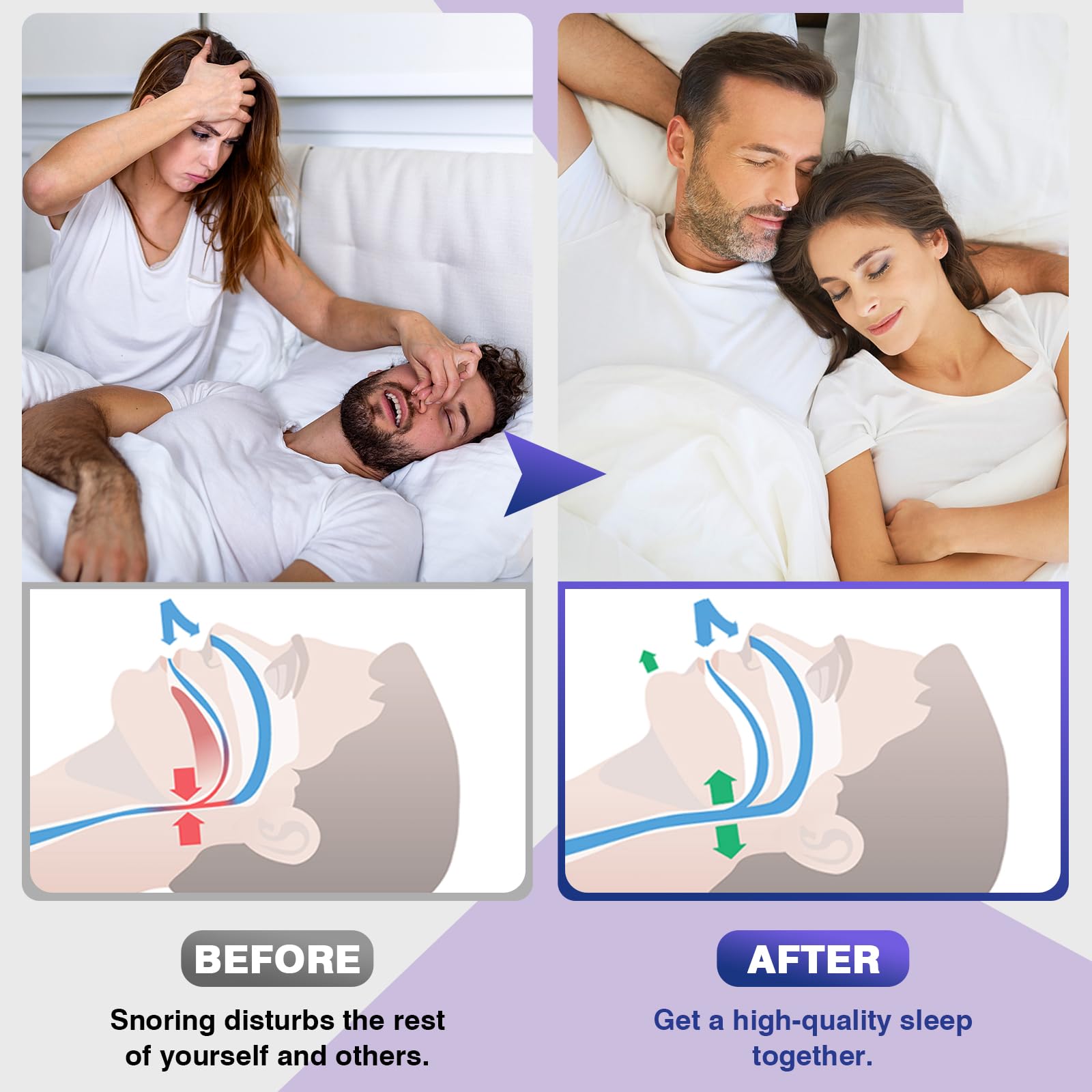 OHALEEP utilisation simple et confortable, adapté à des nuits calmes.
