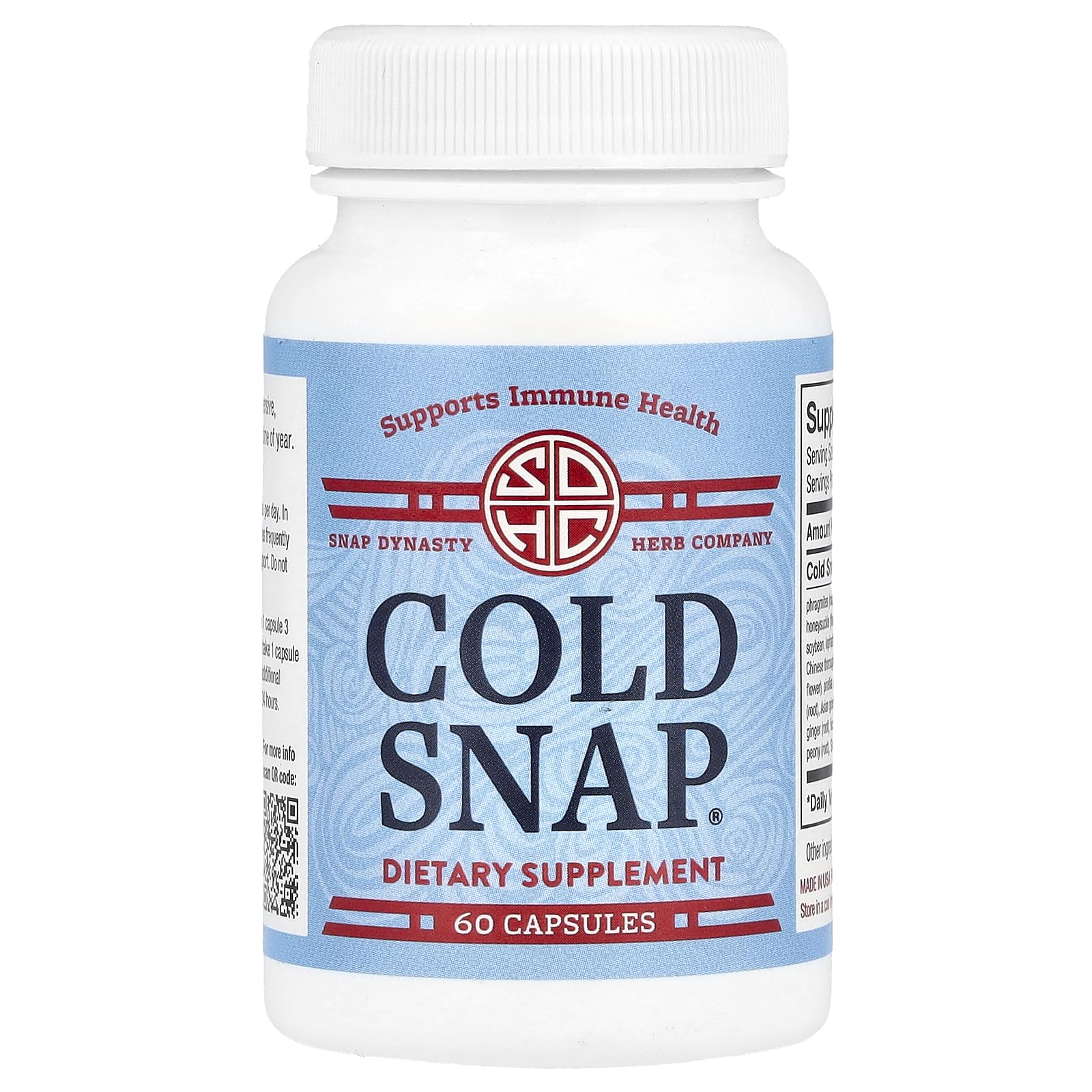 OHCO Cold Snap : capsules pour soutien immunitaire rapide et naturel
