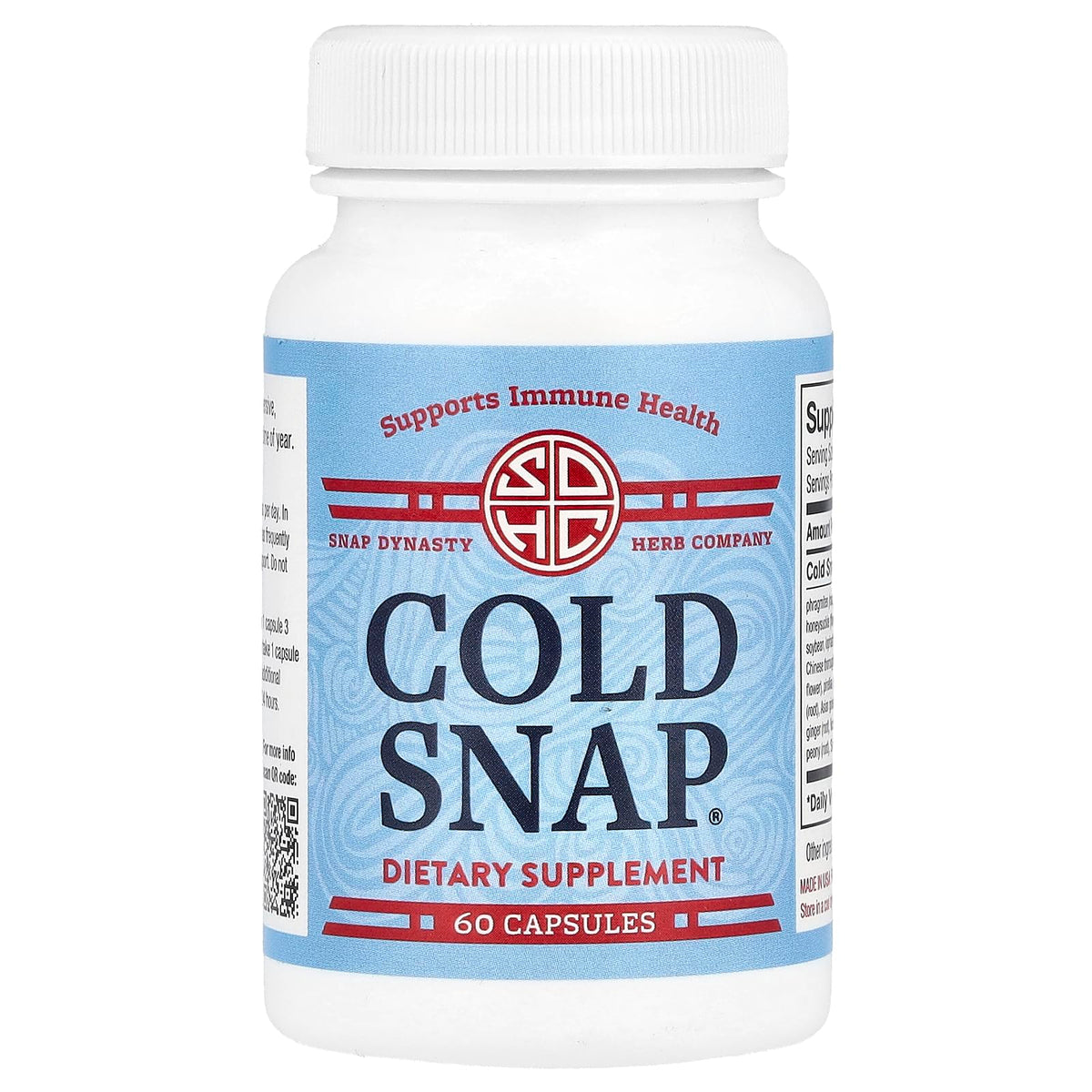 OHCO Cold Snap : capsules pour soutien immunitaire rapide et naturel