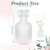 Diffuseur vide OHEETU avec verre blanc mat, base lourde pour stabilité durable.