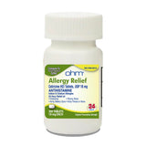 Ohm Cetirizine 10 mg – boîte 300 comprimés pour un soulagement allergique durable.