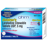 Ohm Enfants – pastilles sans colorants pour allergies saisonnières, format pratique
