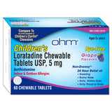 Ohm Enfants – dosage journalier simple 2-5 ans, 1 comprimé par jour