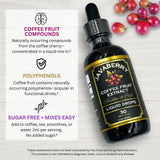 OhmYes Javaberry, ajout café chaud pour une note fruitée naturelle.