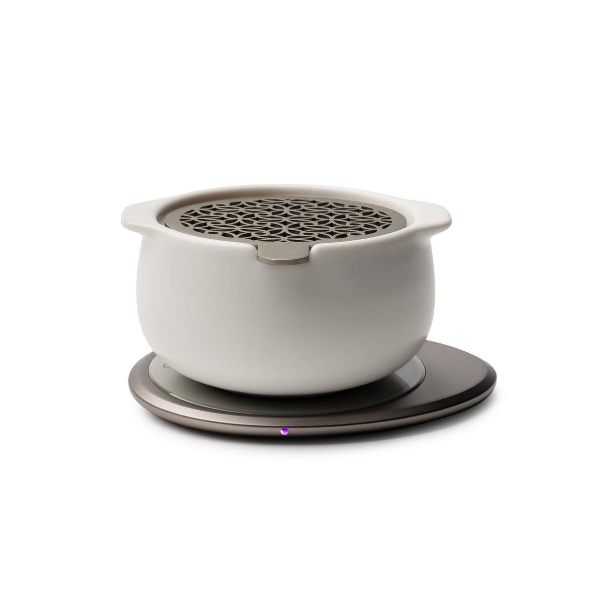 OHOM Jun Diffuseur Jasmin Blanc, diffusion aromatique douce sans flamme dans un espace moderne