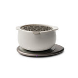OHOM Jun Diffuseur Jasmin Blanc, diffusion aromatique douce sans flamme dans un espace moderne