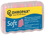 OHROPAX bouchons d’oreille en mousse douce, ensemble, offrent confort durable.