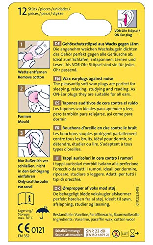 OHROPAX bouchons d’oreille pour natation et protection contre l’eau.
