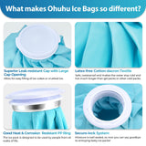 Ohuhu bande auto-agrippante bras et genou, fixation sécurisée pour usage mains libres.