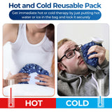 Ohuhu cap ouverte grande facilitant le remplissage du sac glace
