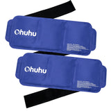 Ohuhu gel-pack-wrap 14,5x5 pouces enveloppant articulation et muscle pour un soulagement ciblé.