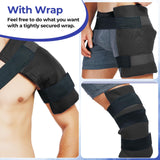 Ohuhu pack gel 14x11 sur la cheville, réconfort après les efforts sportifs.
