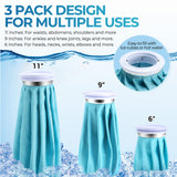 Ohuhu poche glace 9 pouces, couverture moyenne pour articulations et muscles.