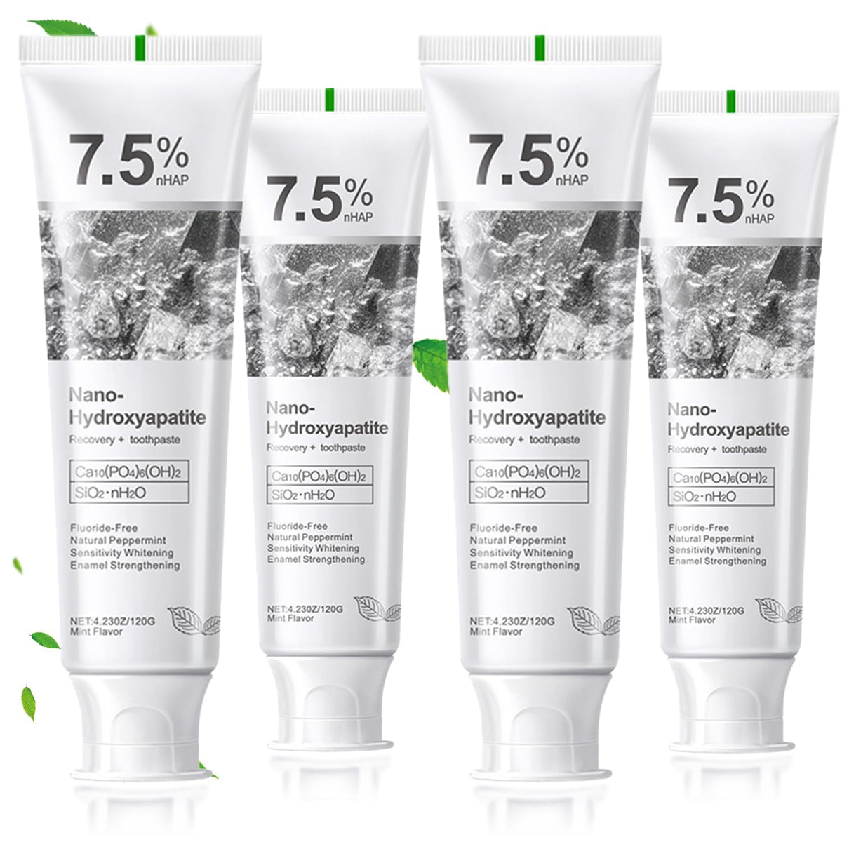 OHZH dentifrice hydroxyapatite – protection de l'émail pour un sourire renforcé.