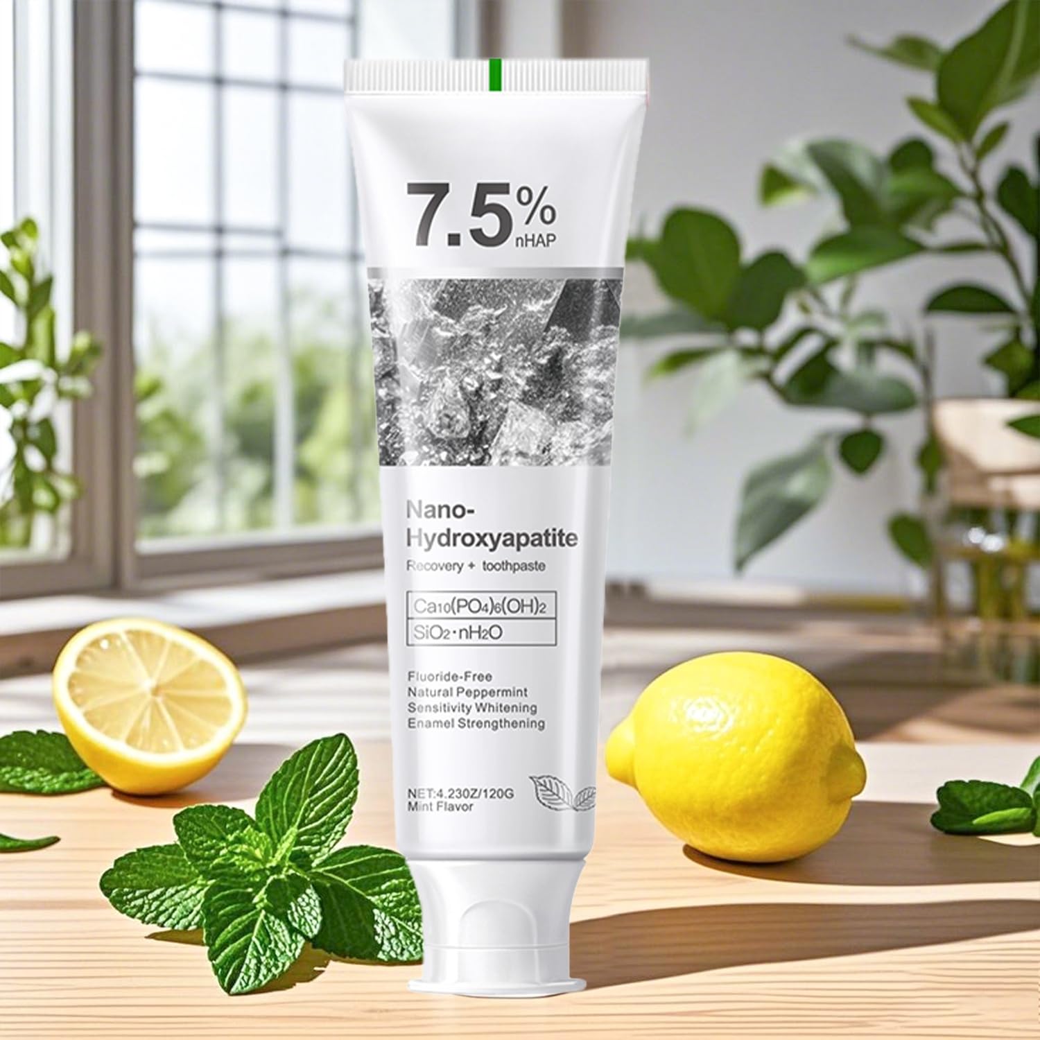 OHZH Dentifrice Sensibilite, nettoyage en douceur pour gencives sensibles.