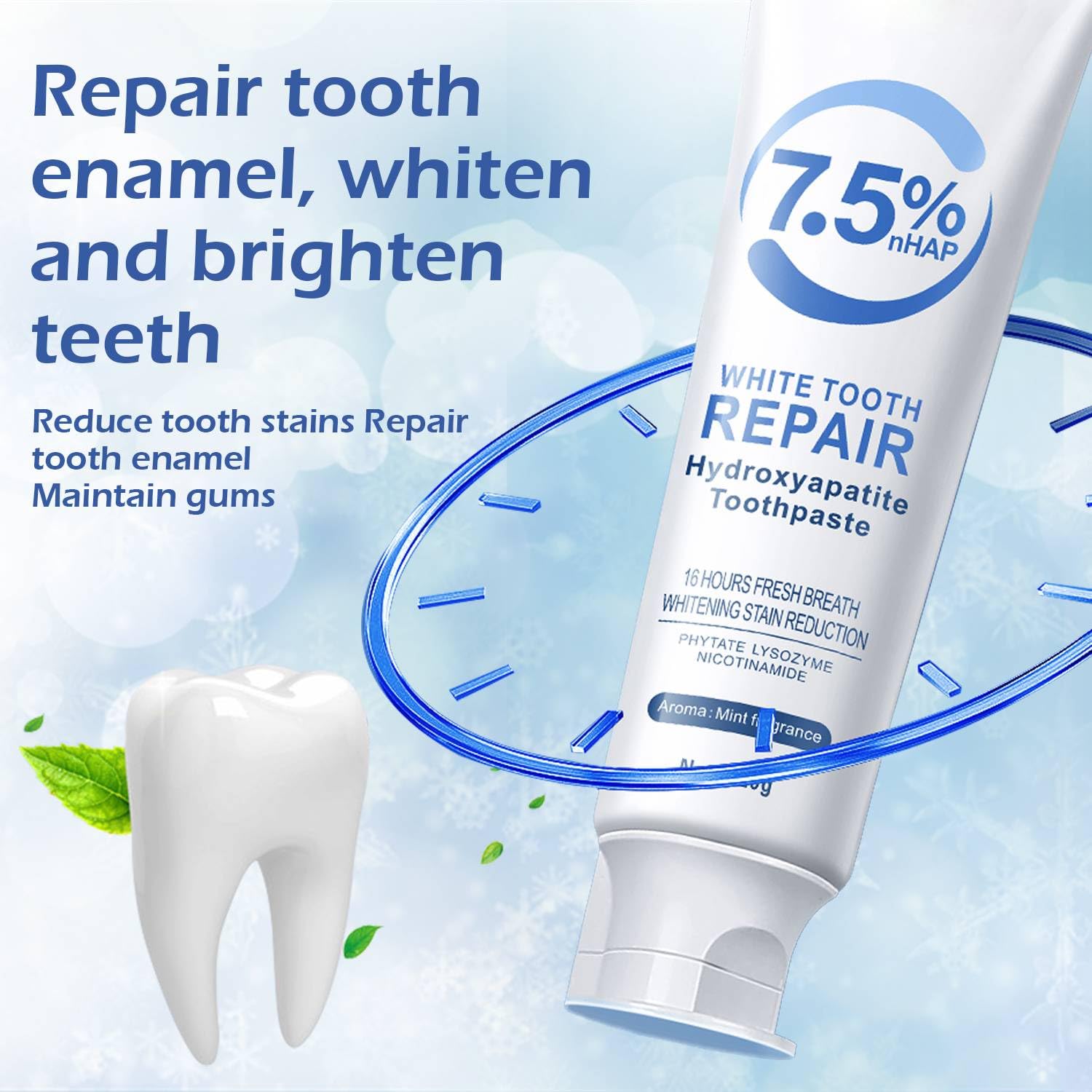 OHZH tube dentifrice – routine buccale quotidienne en toute sécurité.