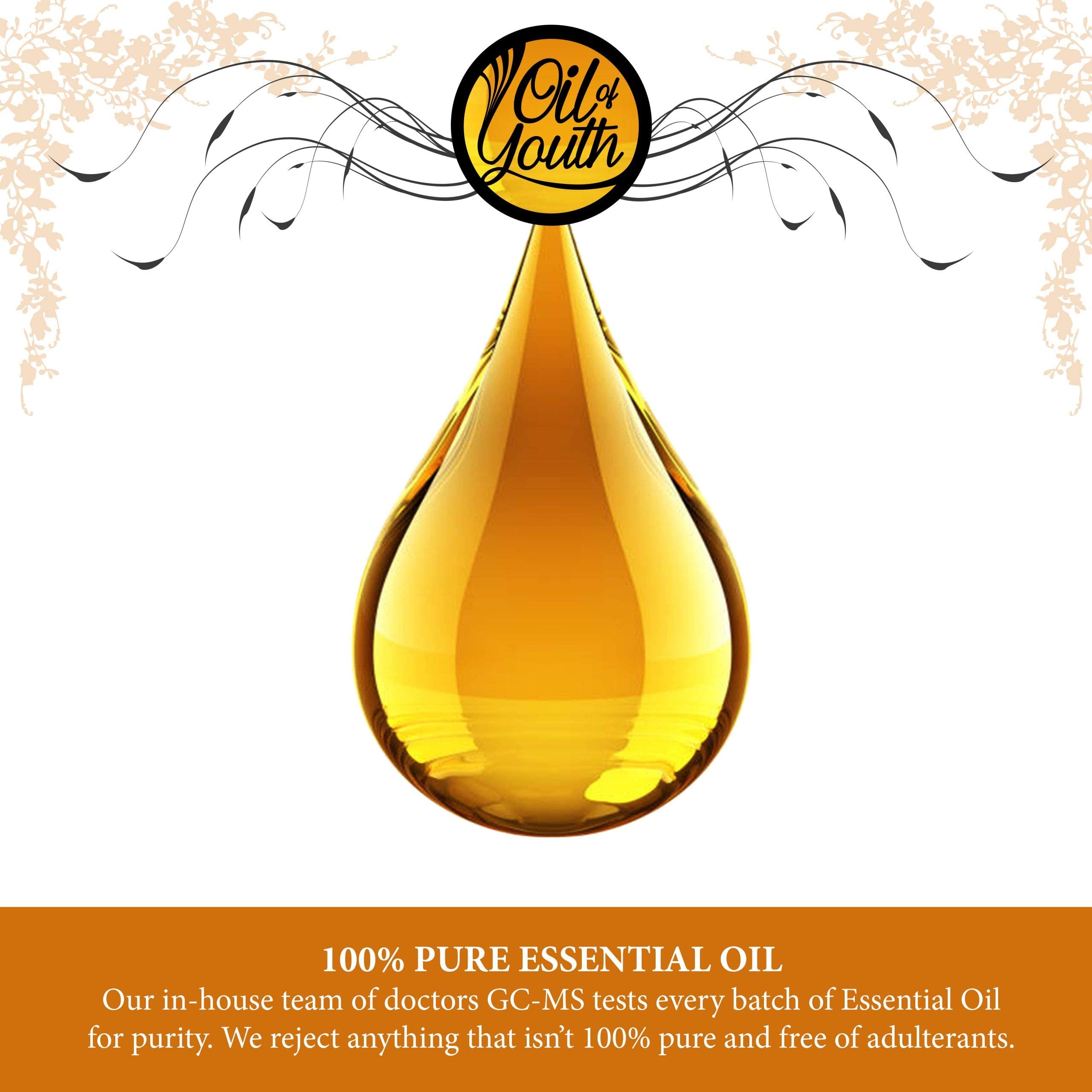 Oil of Youth: utilisation sur peau pour soins doux et hydratants