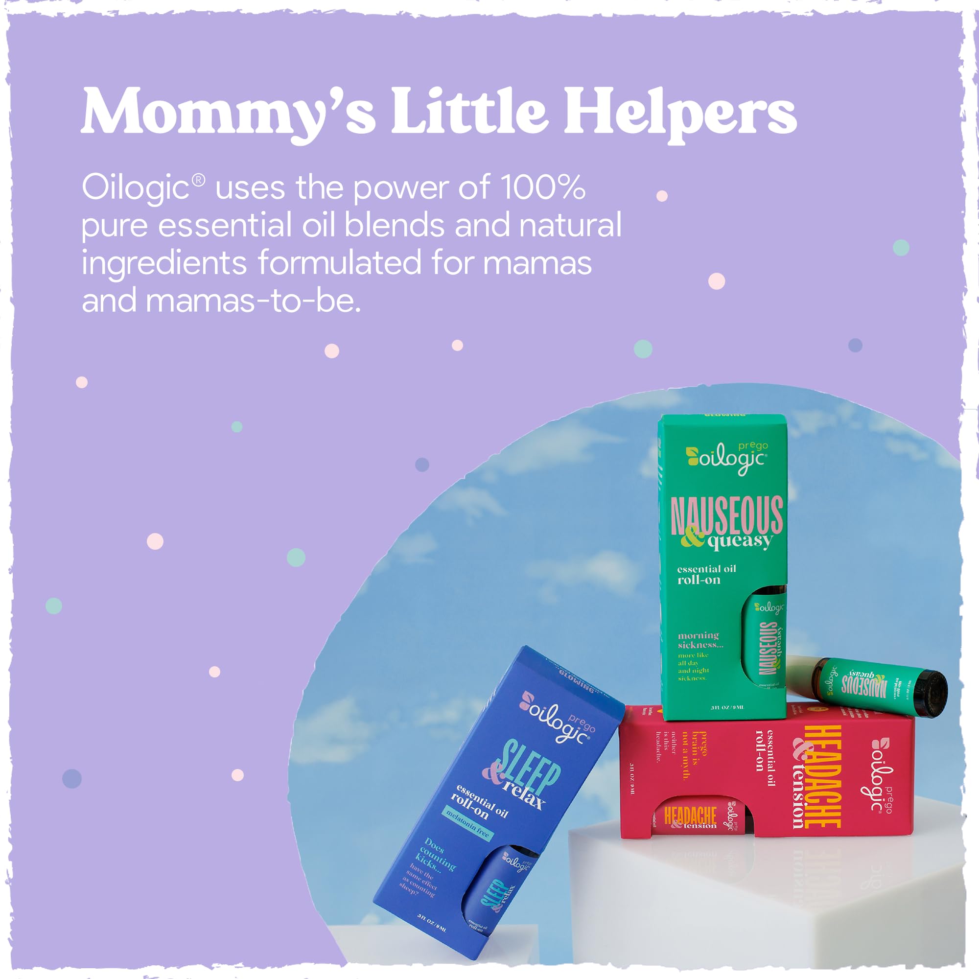 Oilogic Fabriqué Aux Etats-Unis : produit conçu par des mamans pour les mamans.