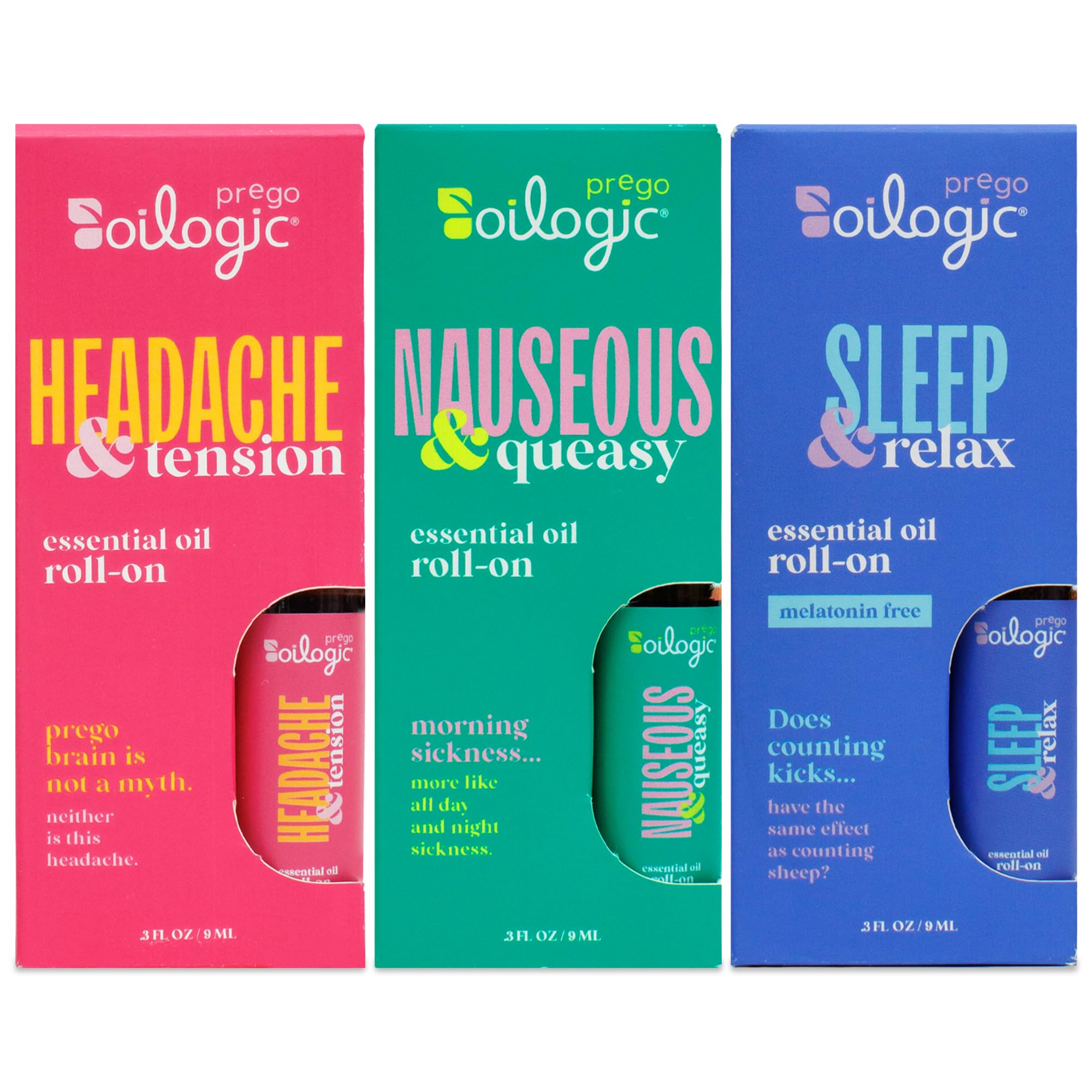Oilogic Roll-On Sommeil Grossesse : favorise un repos plus serein pendant la grossesse.