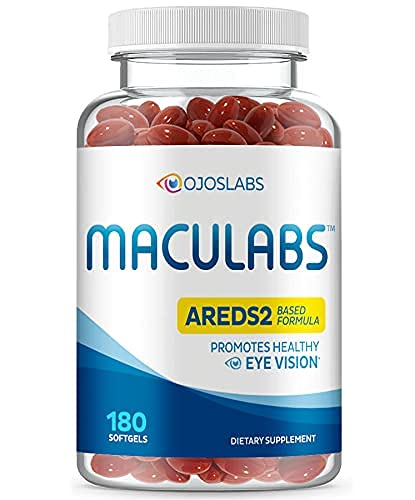 OjosLabs vitamines Yeux AREDS2 — bouteille visible pour une utilisation quotidienne pratique.