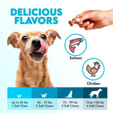 OKKÖBI effet rapide Omega-3 pour chien — soulagement potentiel en minutes.